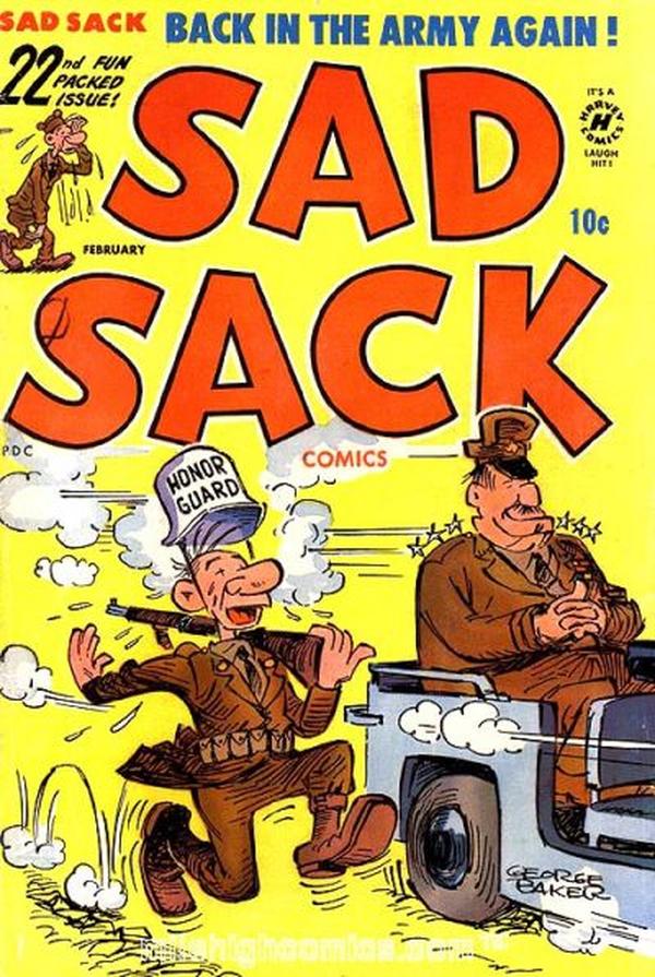 Sad Sack Comics #22 cover
