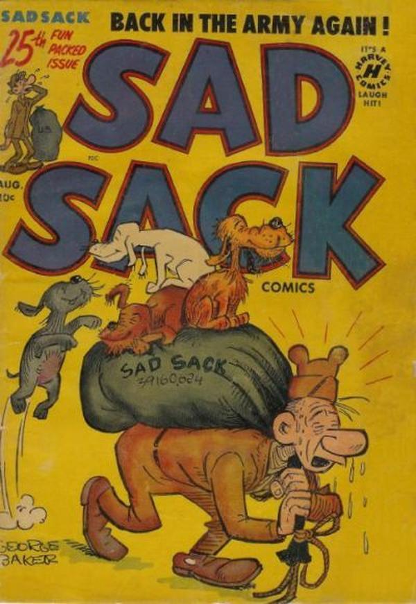 Sad Sack Comics #25 cover