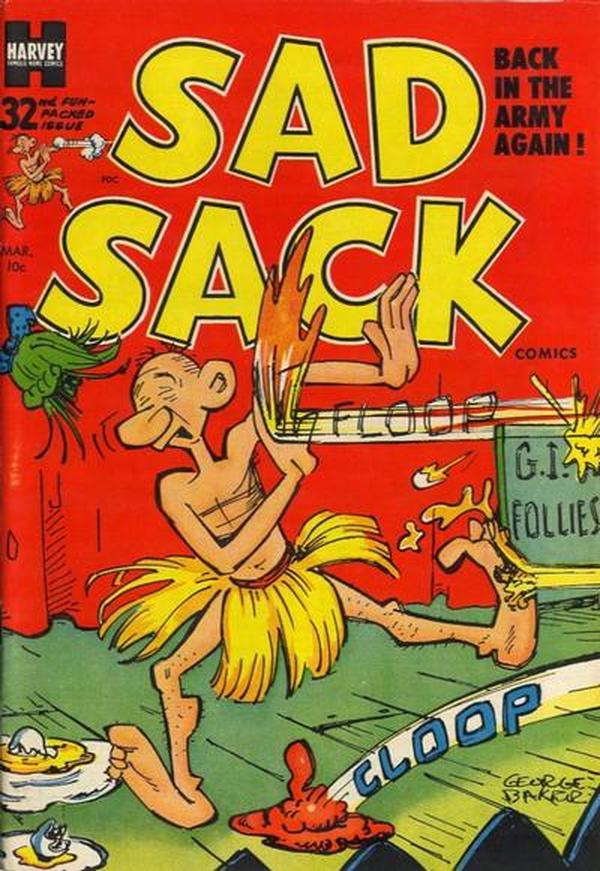 Sad Sack Comics #32 cover