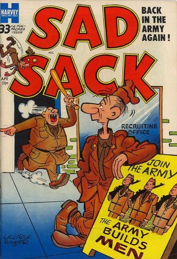 Sad Sack Comics #33 cover