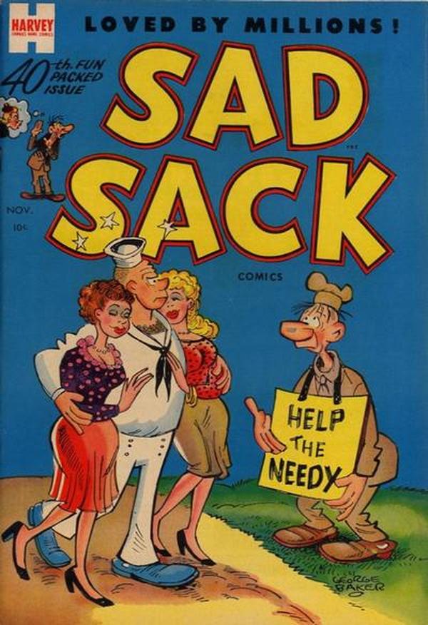 Sad Sack Comics #40 cover