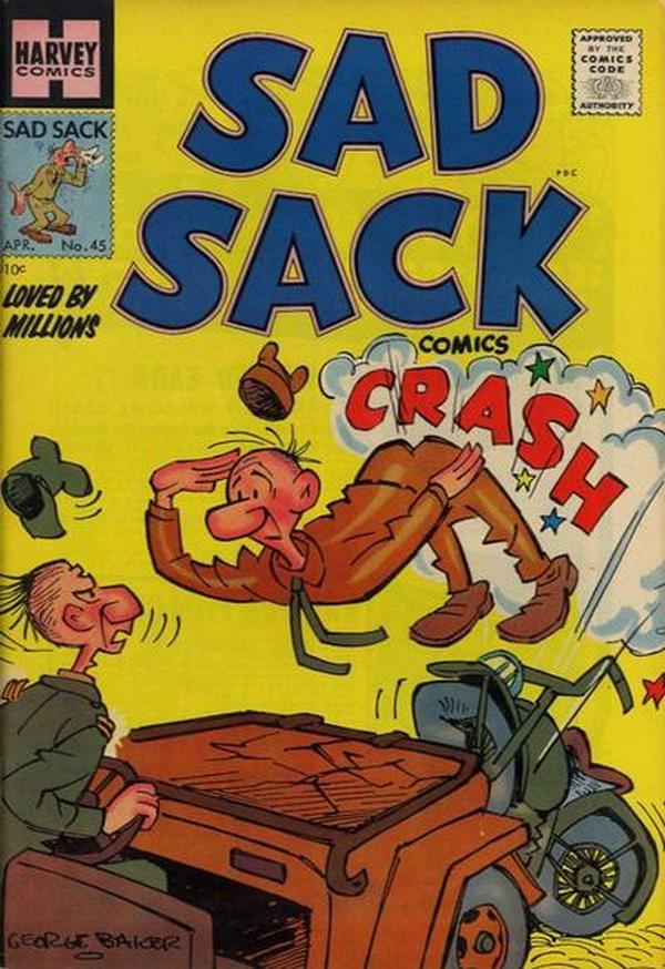 Sad Sack Comics #45 cover