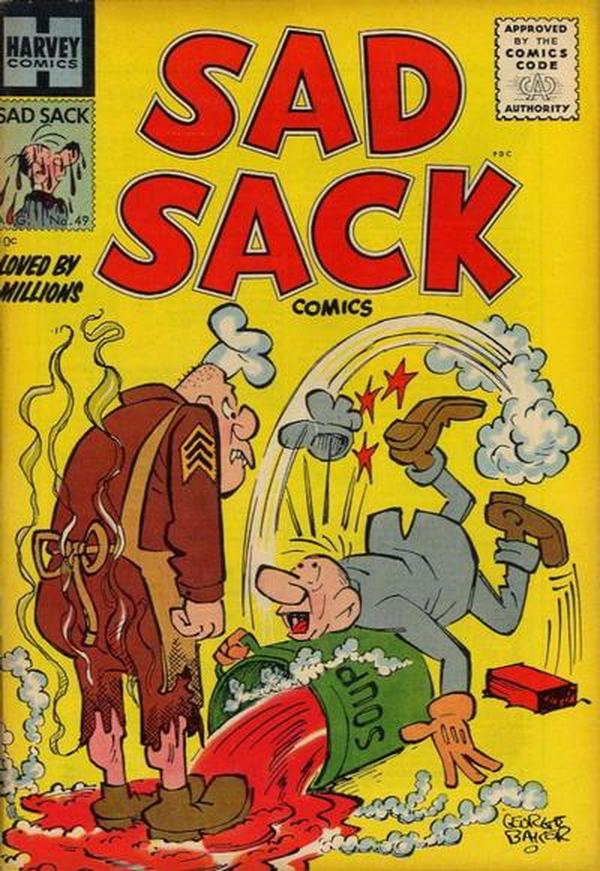 Sad Sack Comics #49 cover
