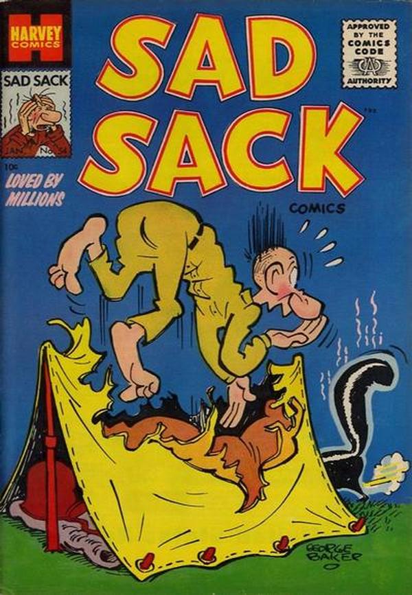 Sad Sack Comics #54 cover