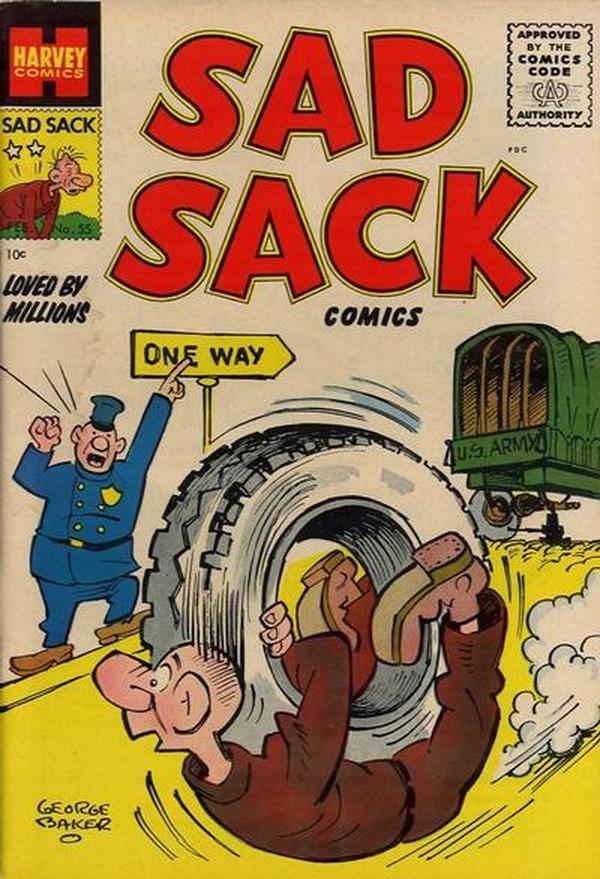 Sad Sack Comics #55 cover