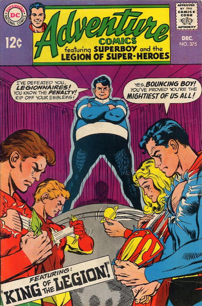 Adventure Comics #375 cover