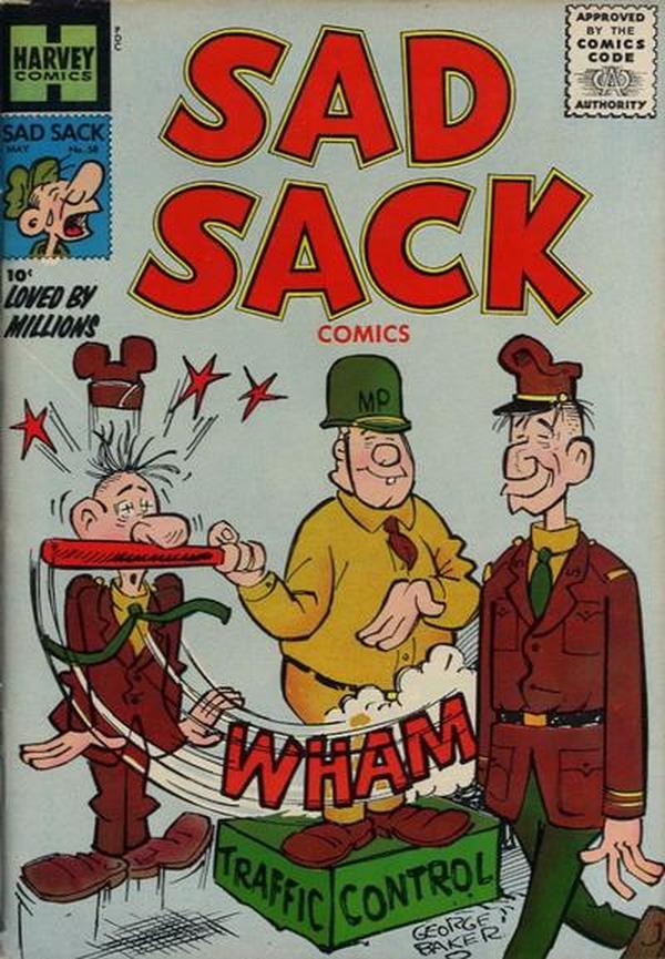 Sad Sack Comics #58 cover