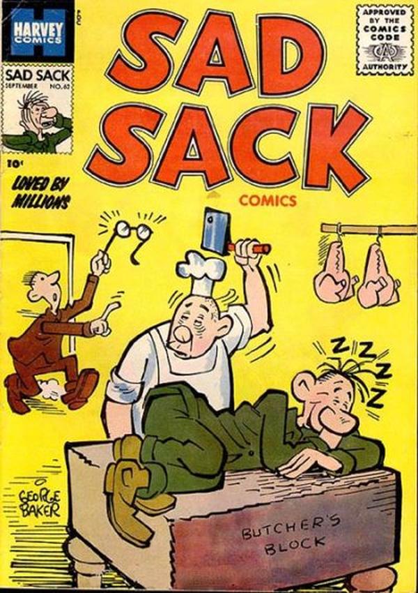 Sad Sack Comics #62 cover