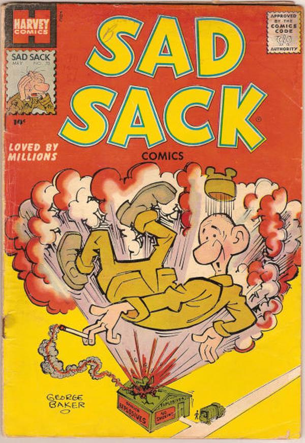 Sad Sack Comics #70 cover