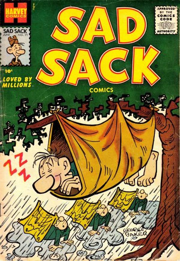Sad Sack Comics #71 cover