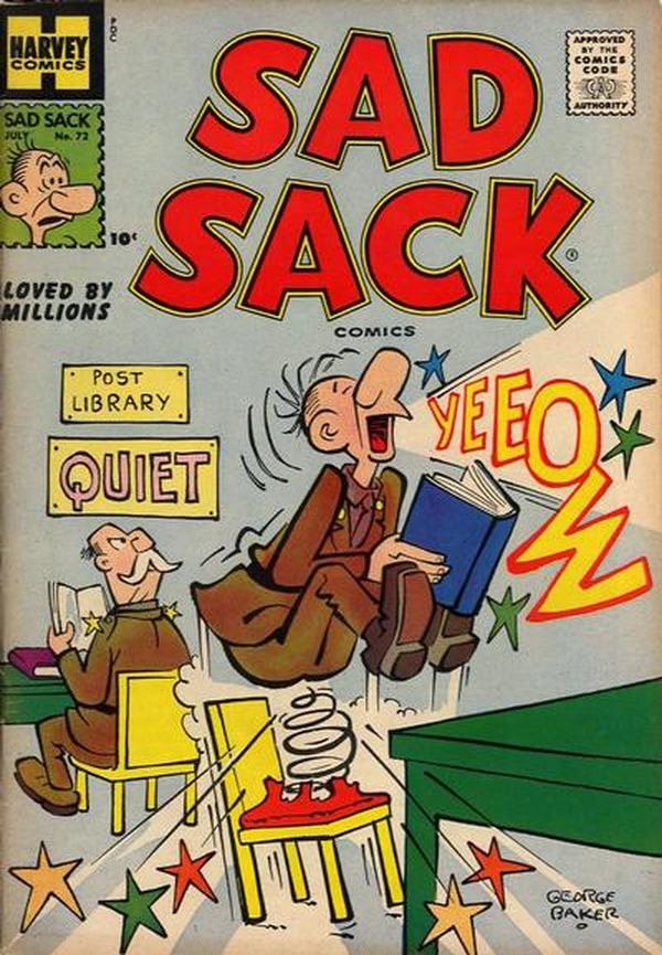 Sad Sack Comics #72 cover