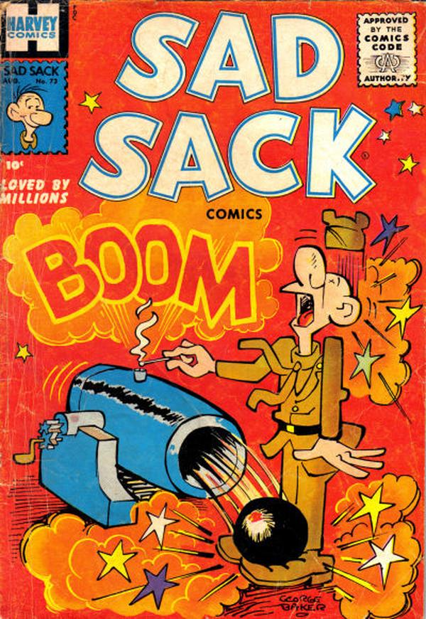 Sad Sack Comics #73 cover