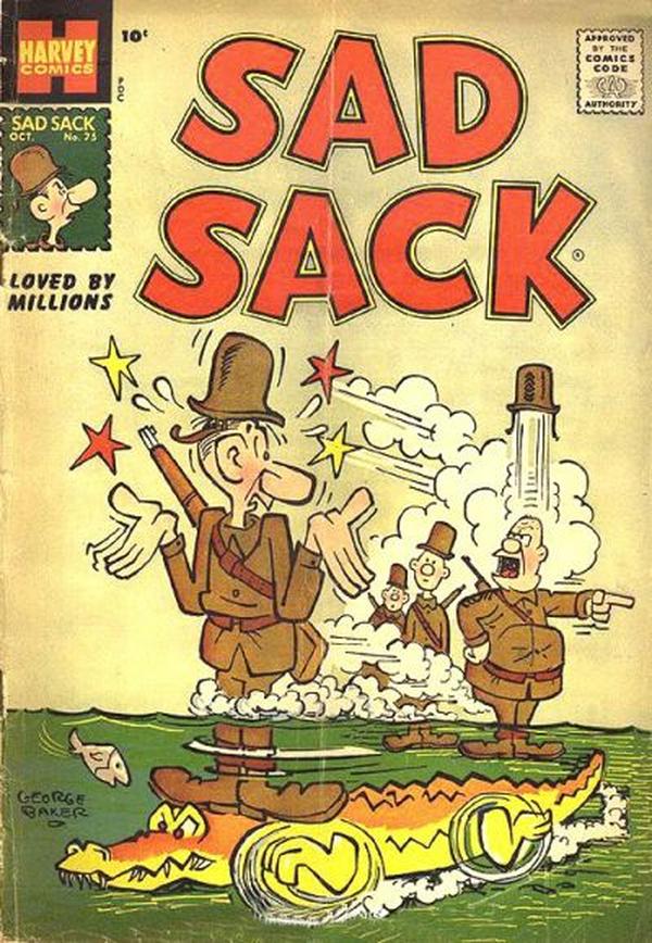 Sad Sack Comics #75 cover