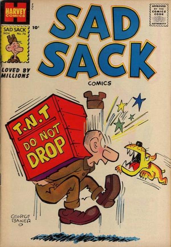 Sad Sack Comics #76 cover