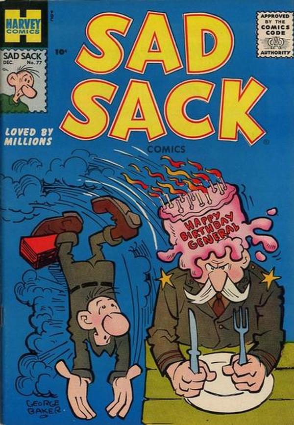 Sad Sack Comics #77 cover