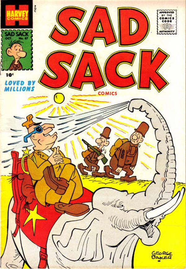 Sad Sack Comics #87 cover