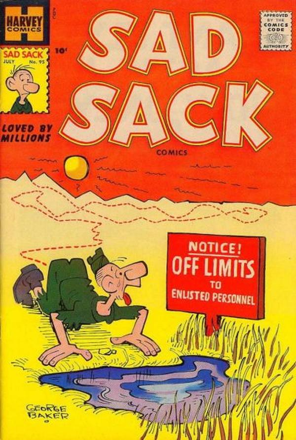 Sad Sack Comics #95 cover