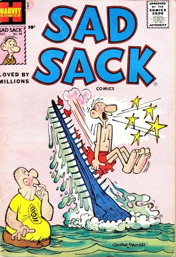 Sad Sack Comics #98 cover