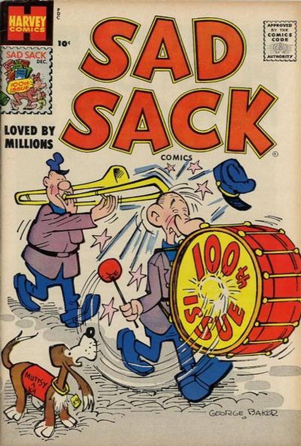 Sad Sack Comics #100 cover