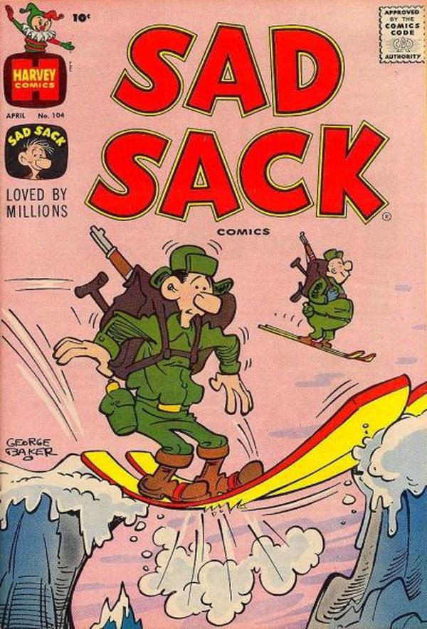 Sad Sack Comics #104 cover