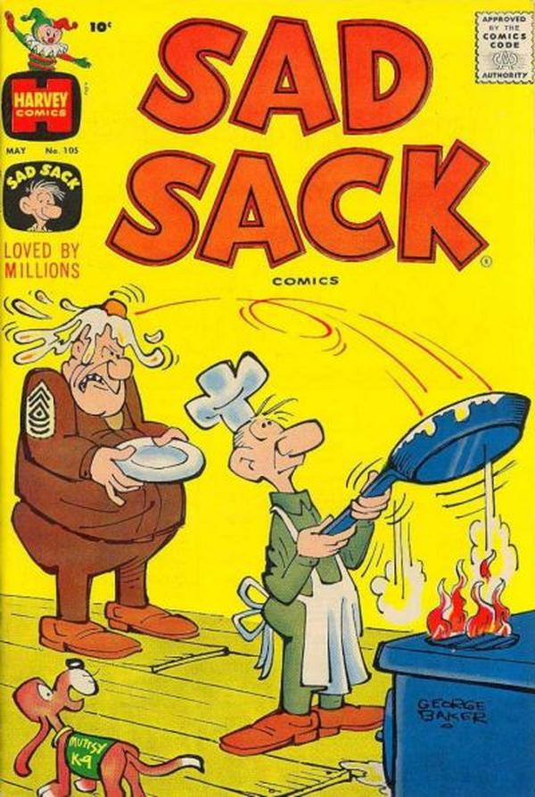 Sad Sack Comics #105 cover