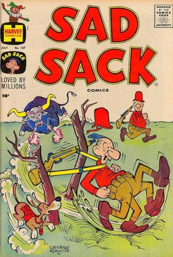 Sad Sack Comics #107 cover