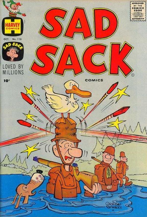 Sad Sack Comics #110 cover