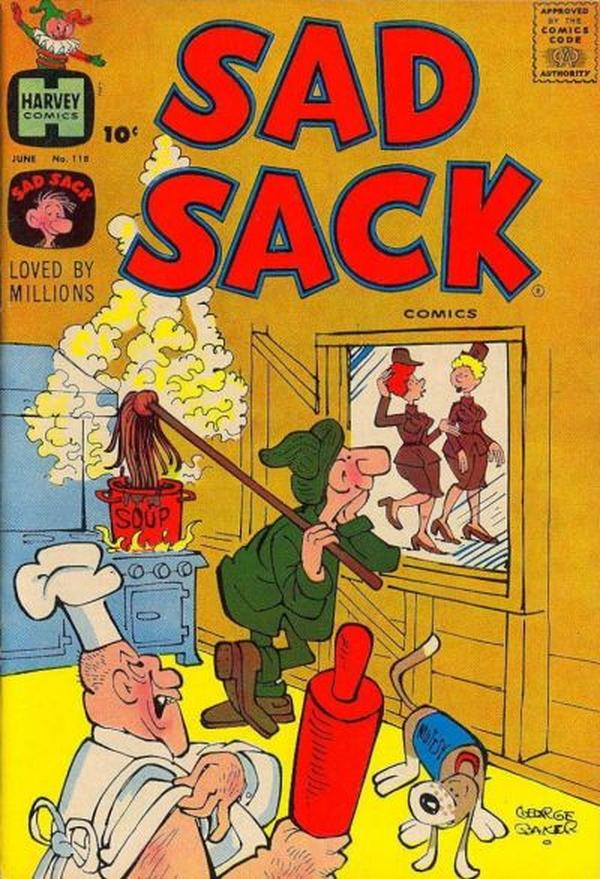 Sad Sack Comics #118 cover