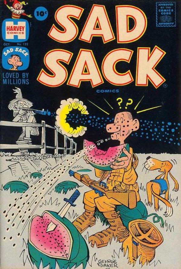 Sad Sack Comics #122 cover
