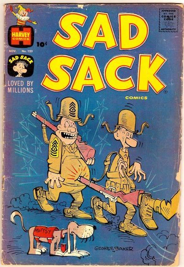 Sad Sack Comics #123 cover
