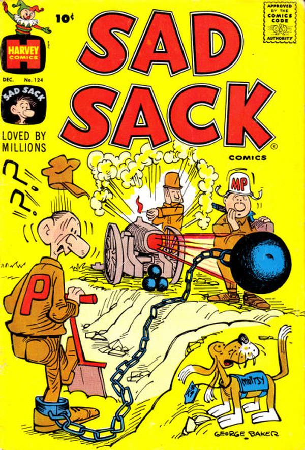 Sad Sack Comics #124 cover