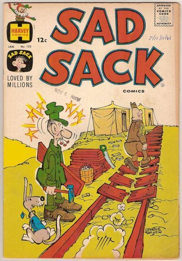 Sad Sack Comics #125 cover