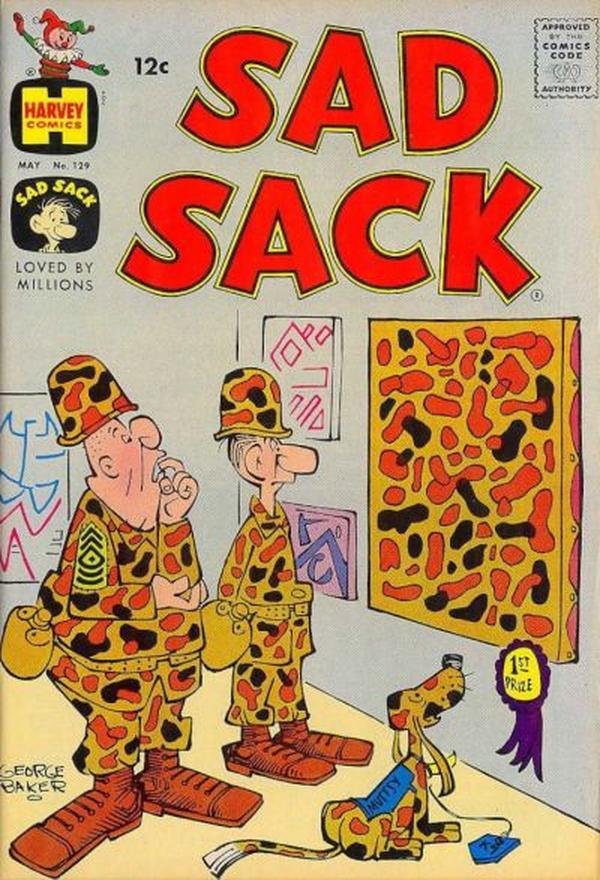 Sad Sack Comics #129 cover