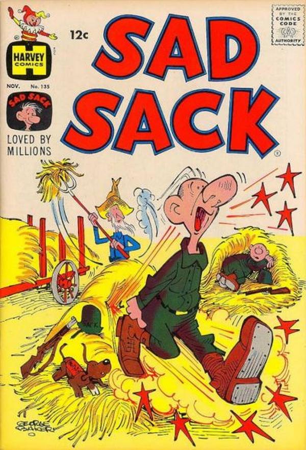 Sad Sack Comics #135 cover