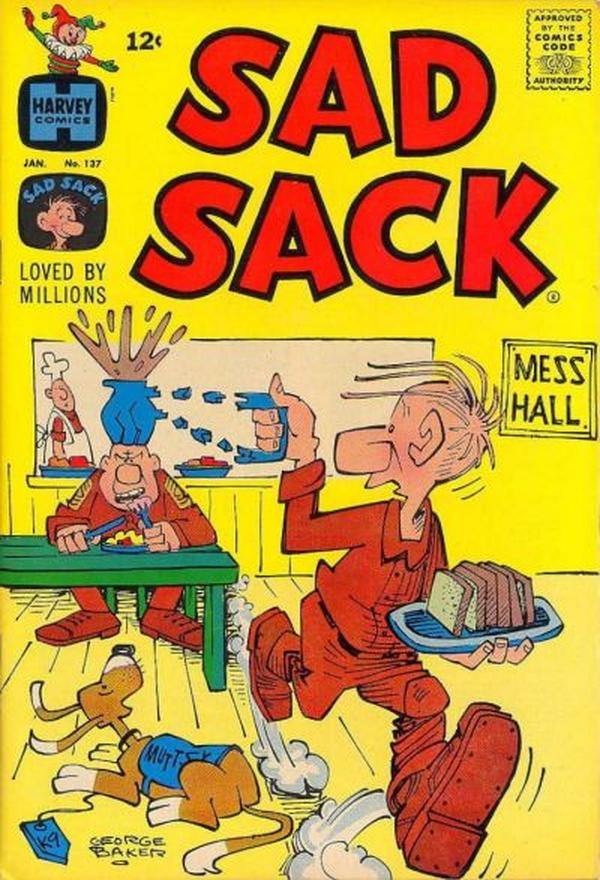 Sad Sack Comics #137 cover