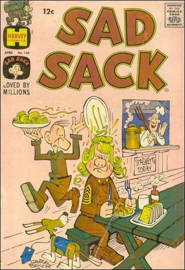 Sad Sack Comics #140 cover