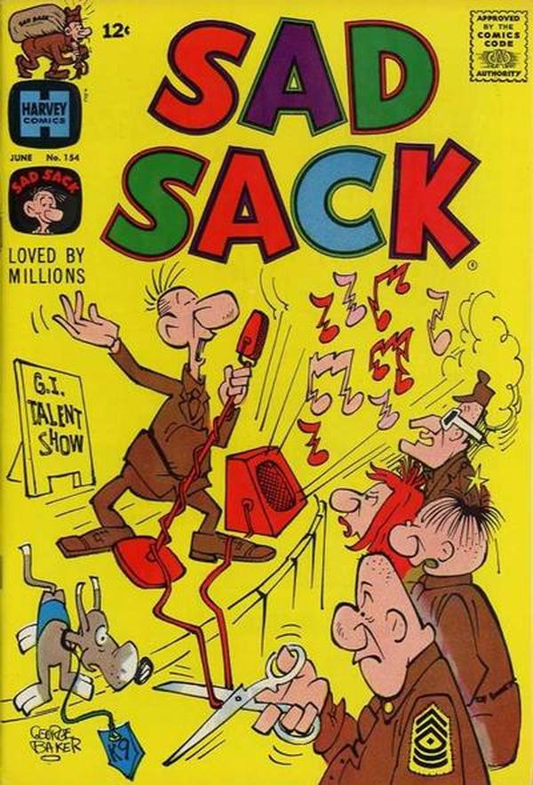 Sad Sack Comics #154 cover