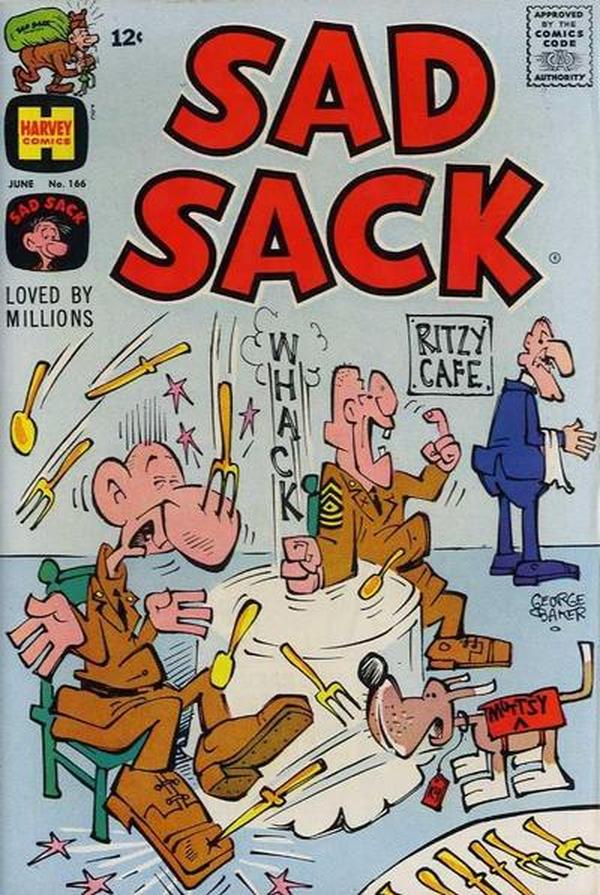 Sad Sack Comics #166 cover