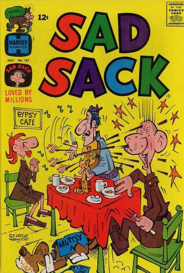 Sad Sack Comics #167 cover