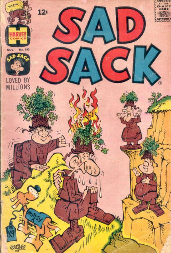 Sad Sack Comics #183 cover
