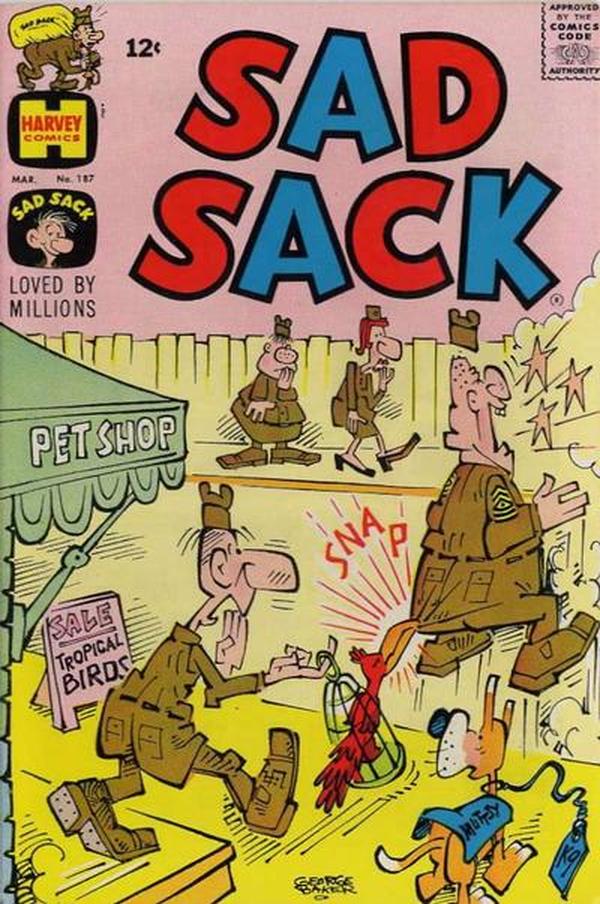 Sad Sack Comics #187 cover