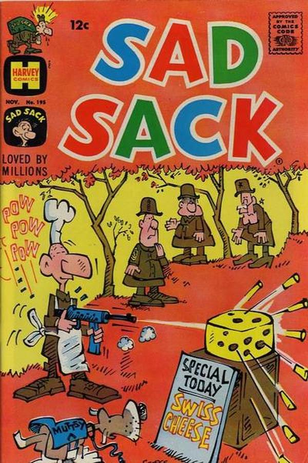 Sad Sack Comics #195 cover