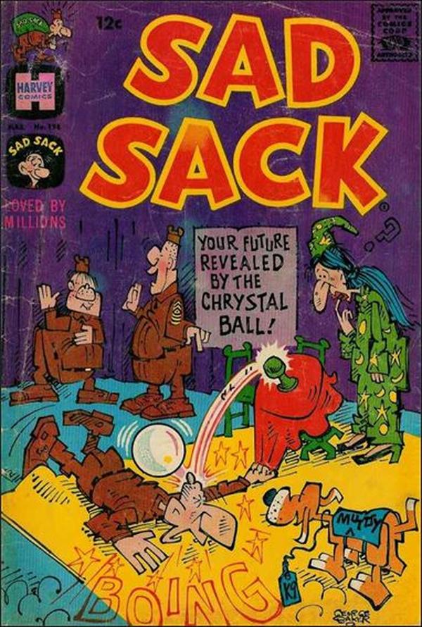 Sad Sack Comics #198 cover