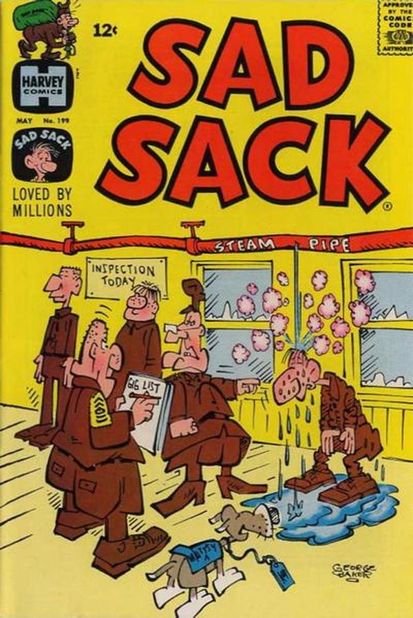 Sad Sack Comics #199 cover