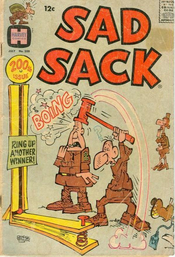 Sad Sack Comics #200 cover