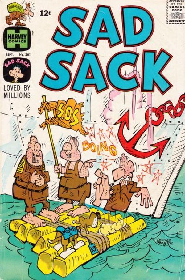 Sad Sack Comics #201 cover