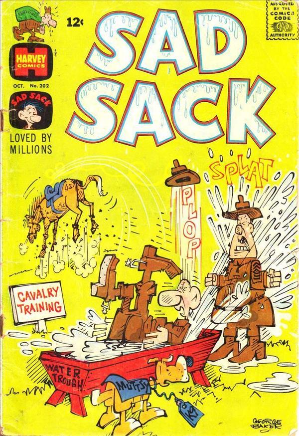 Sad Sack Comics #202 cover