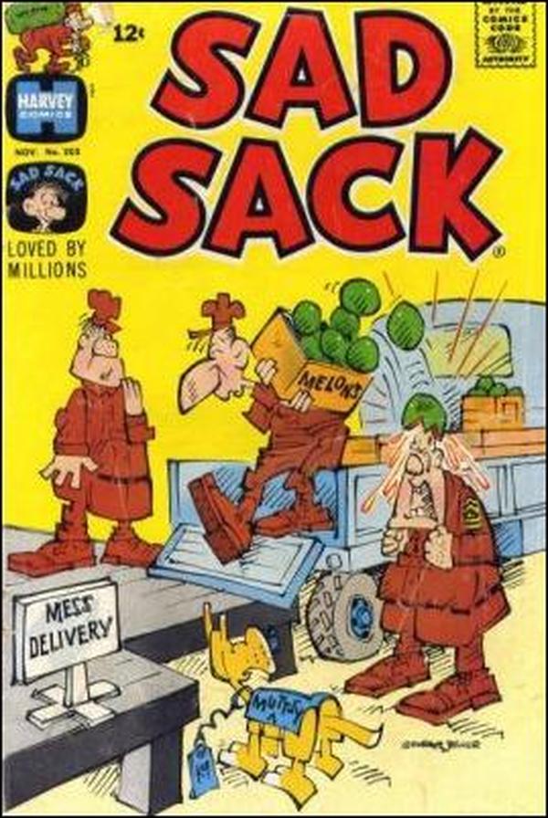 Sad Sack Comics #203 cover