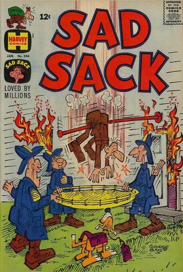 Sad Sack Comics #204 cover