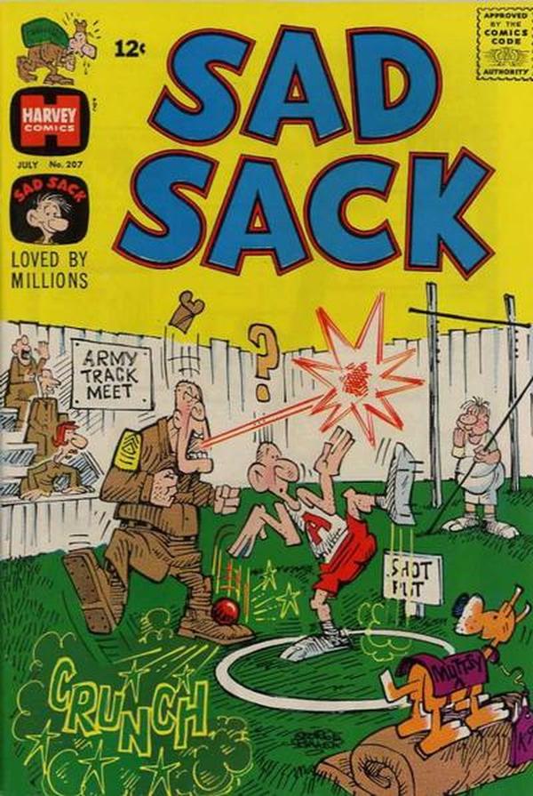 Sad Sack Comics #207 cover